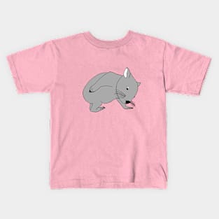 Wombat with an Itch Kids T-Shirt